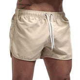 Jockmail Classic Khaki Swim Shorts
